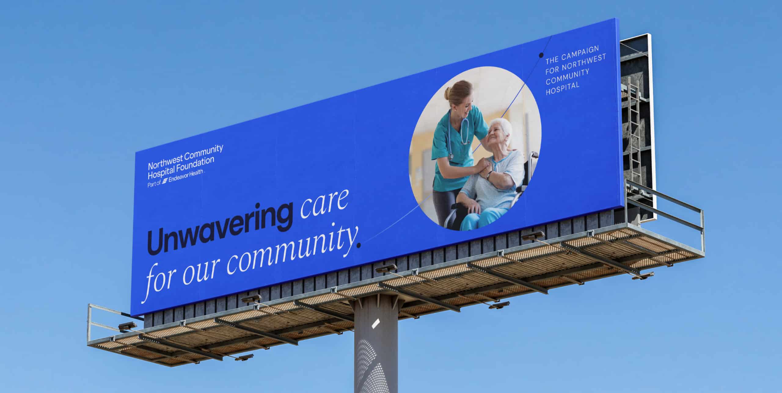 Unwavering. Campaign Billboard