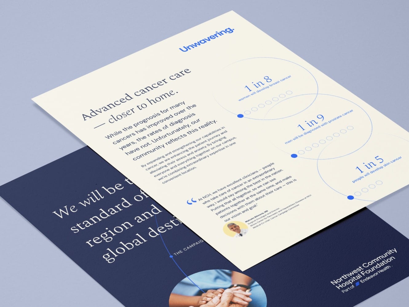 Unwavering. Campaign One Pagers