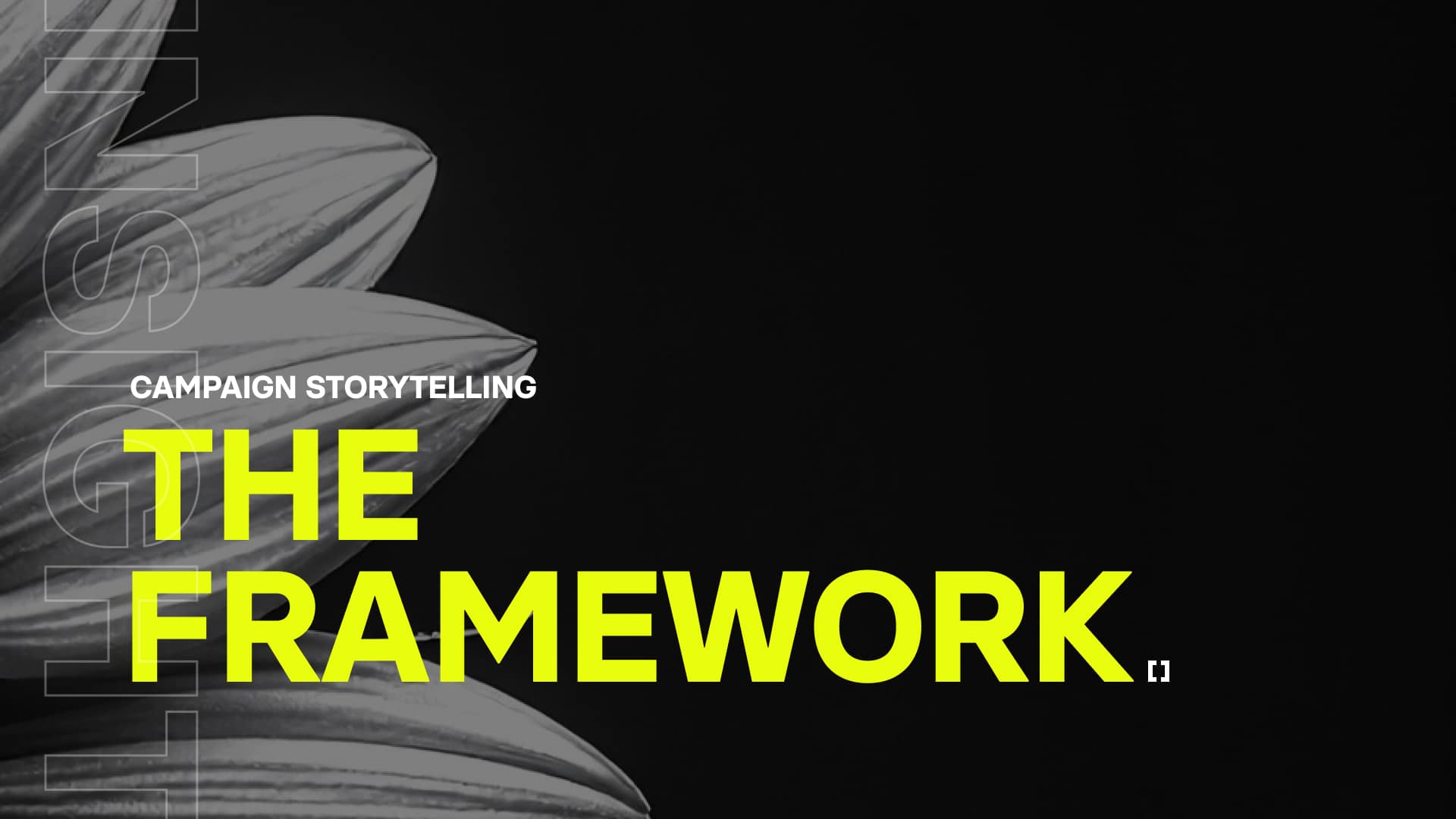 How to Create a Storytelling Framework That Works