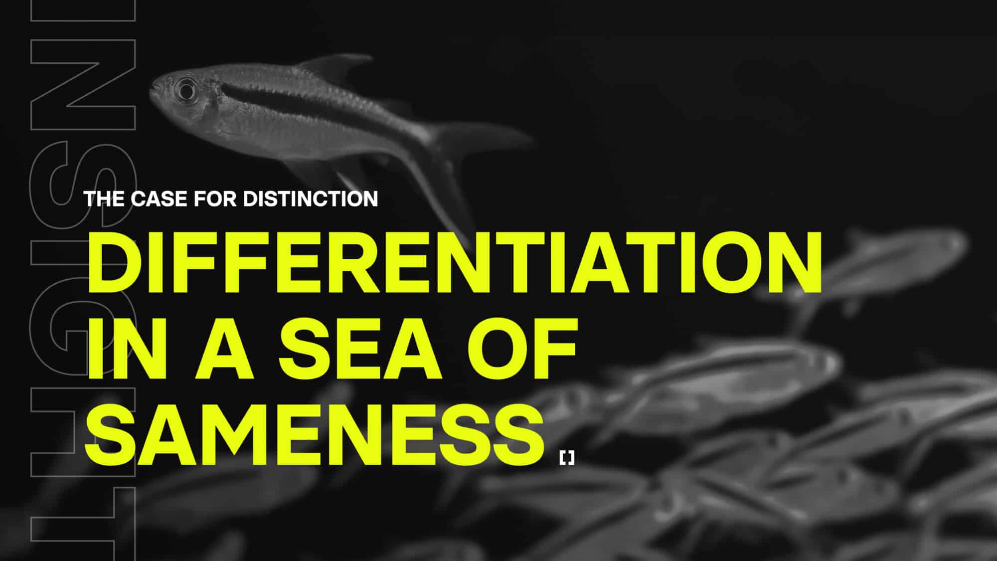 Differentiation in a Sea of Sameness